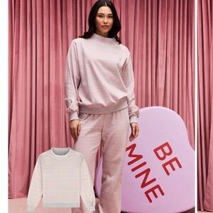 Parke Mockneck Pullover - Darling Stripe